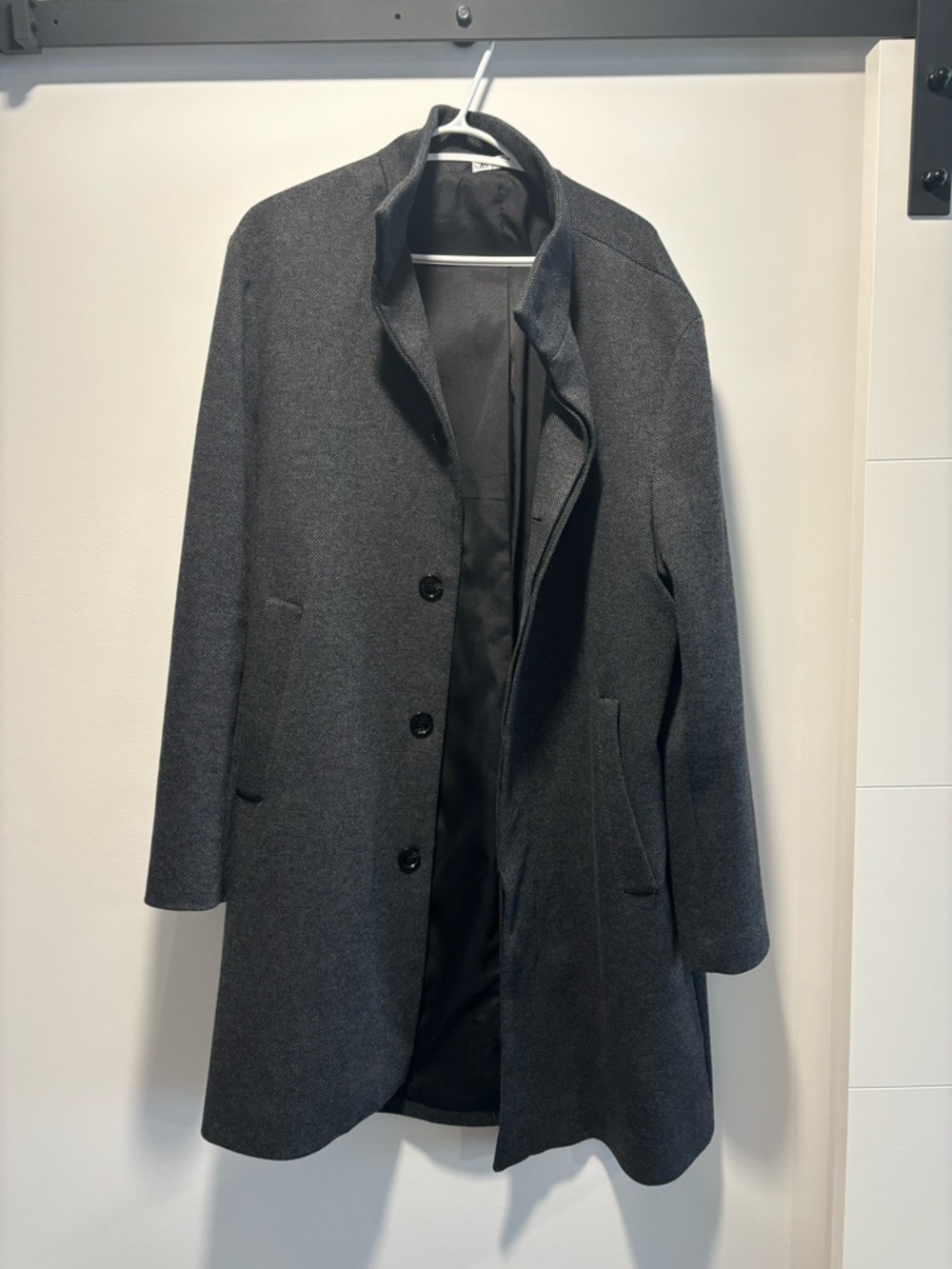 Zara Charcoal Textured Blazer